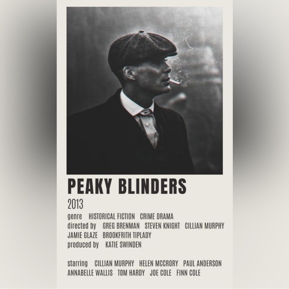 $2 PEAKY BLINDERS ACRYLIC EARRINGS STAINLESS STEEL HOOKS. $2 WITH ANY $10 ORDER - Picture 2 of 16